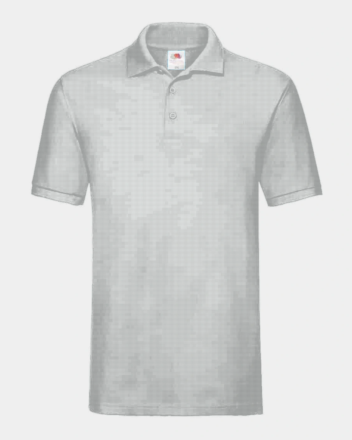 Fruit of the Loom Polo in Athletic Heather
