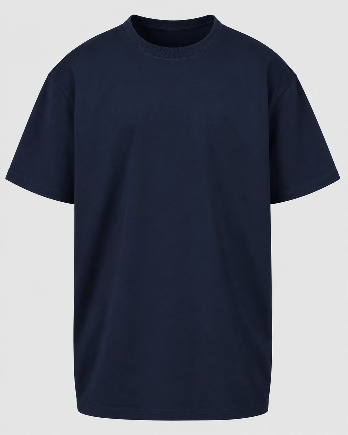 Heavy Oversize Tee in Navy