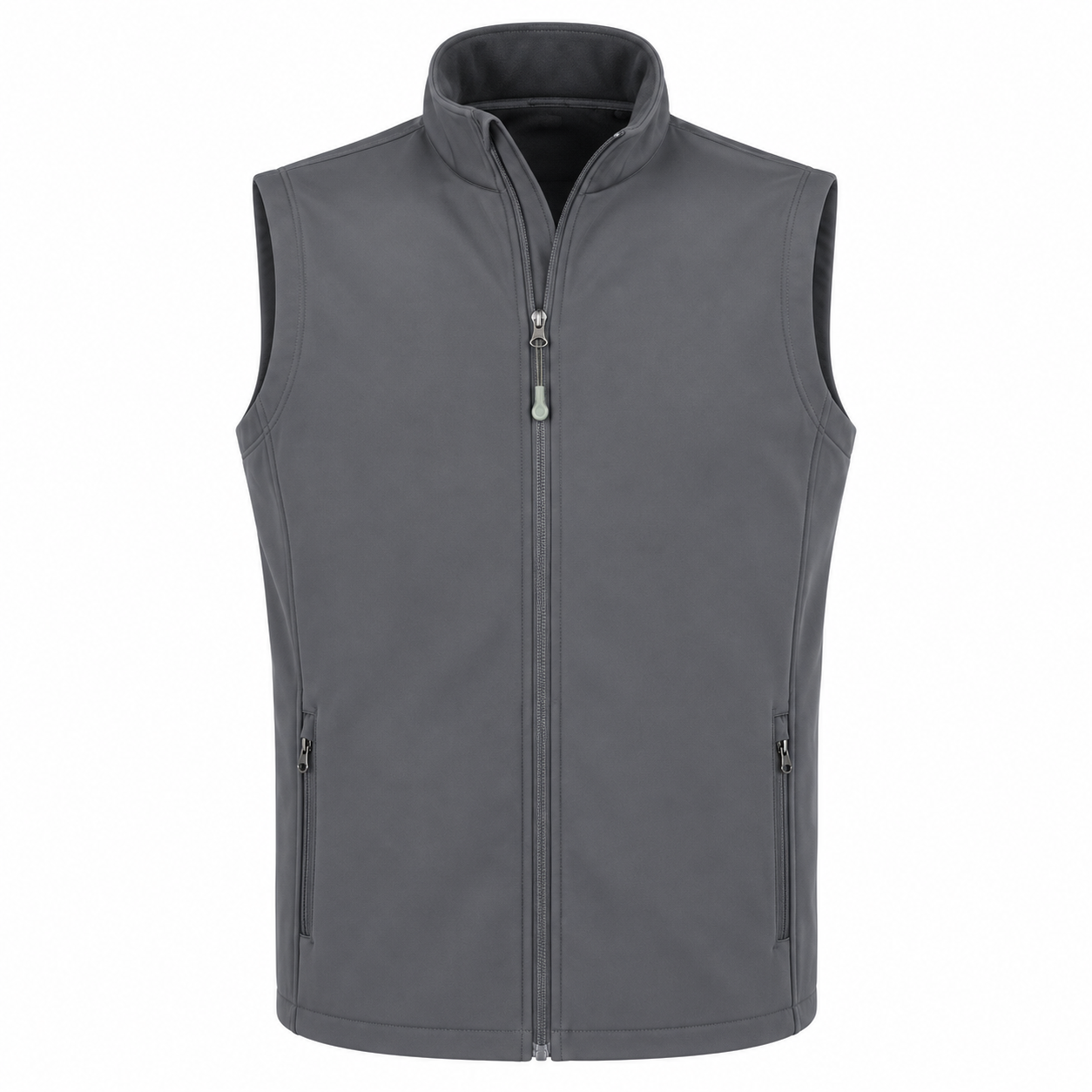 Result Mens Recycled 2-Layer Printable Softshell Bodywarmer in Workguard Grey