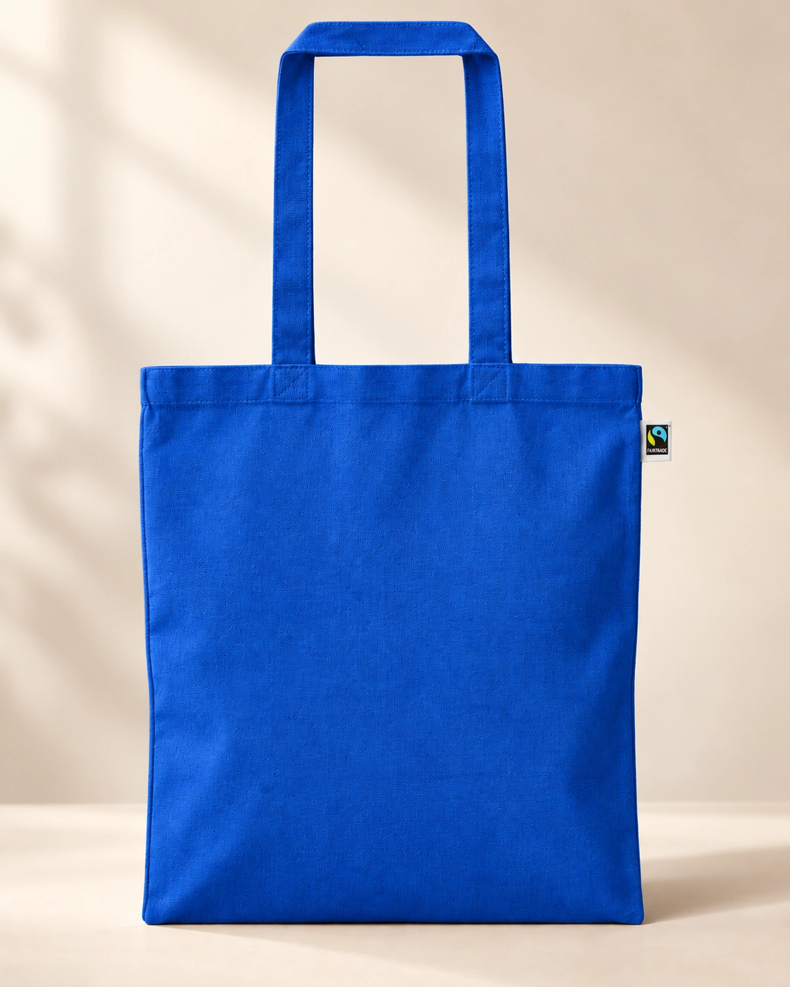 Printwear Fairtrade Baumwolltasche in Royal