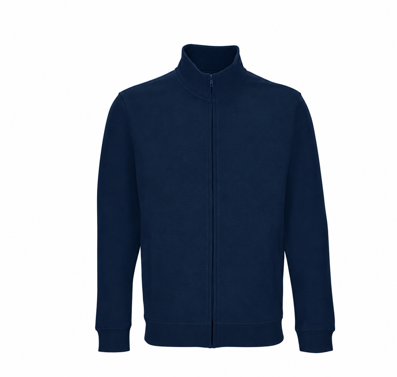 Classic Zip Jacket in French Navy