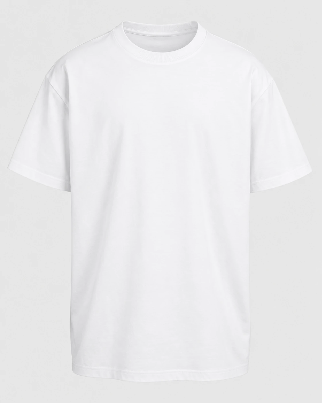 Heavy Oversize Tee in White