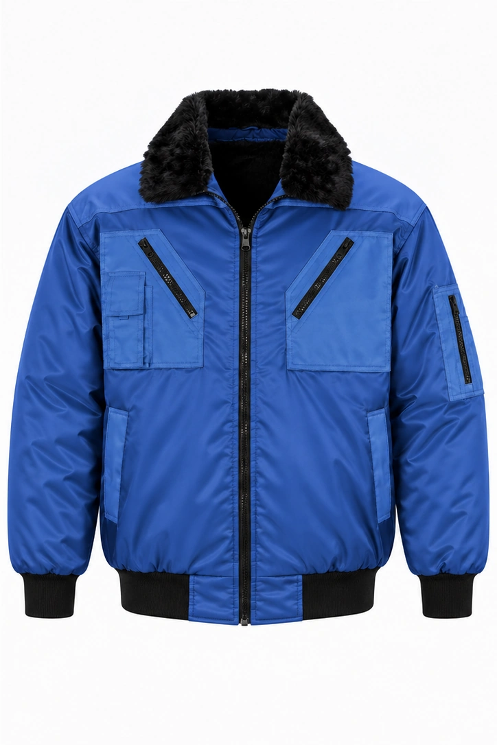 Pilotenjacke Oslo 4-in-1 in Kornblau