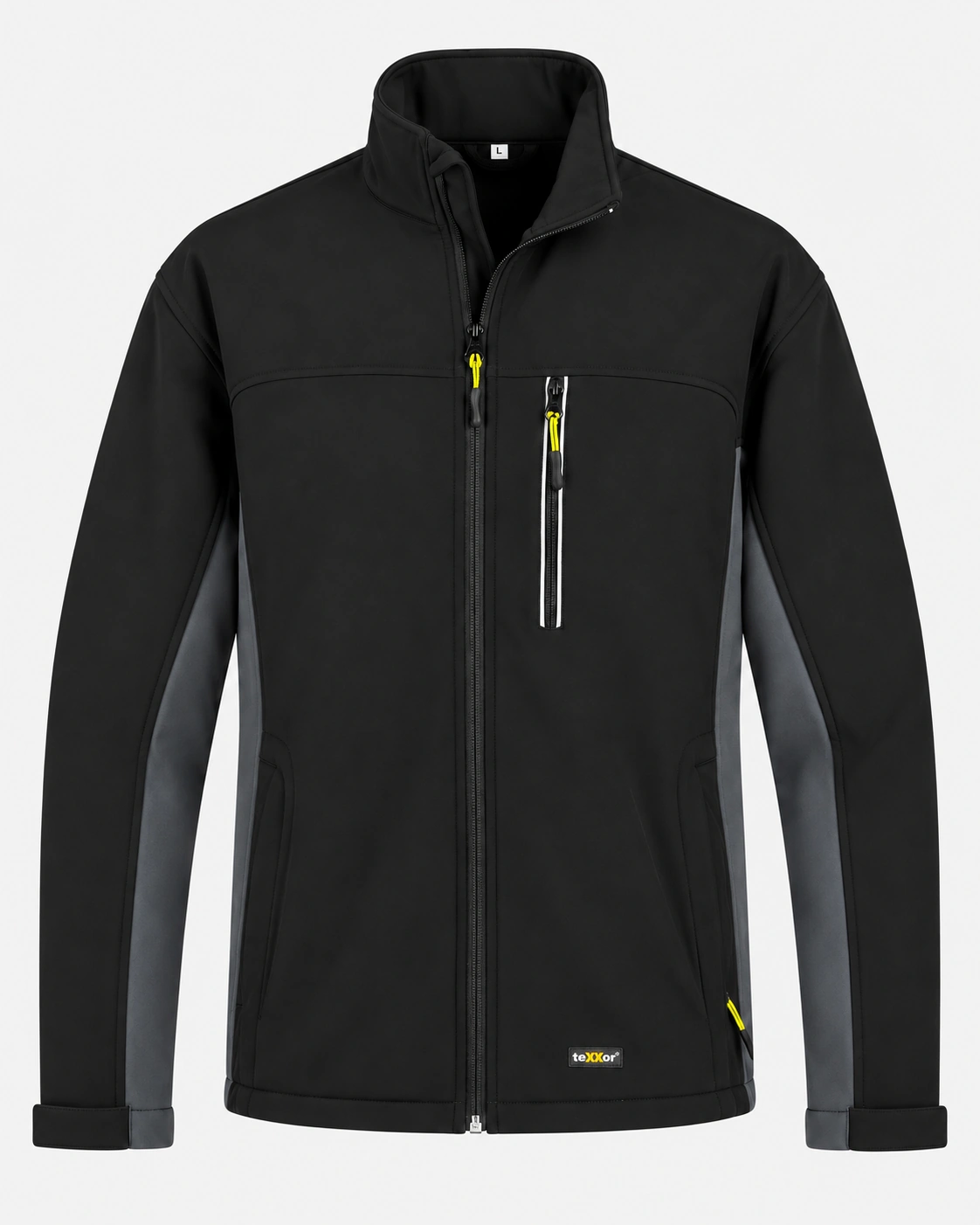 Work Softshell 320 in Schwarz / Grau