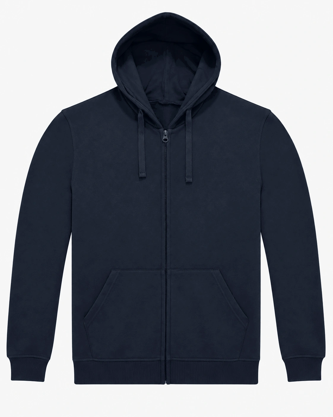 B&C ID.224 Zip Hood in Navy
