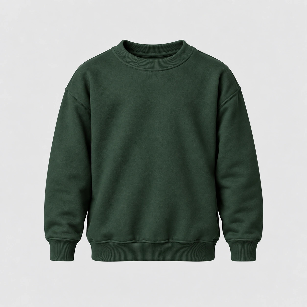 Heavy Blend Youth Crewneck Sweatshirt in Forest Green