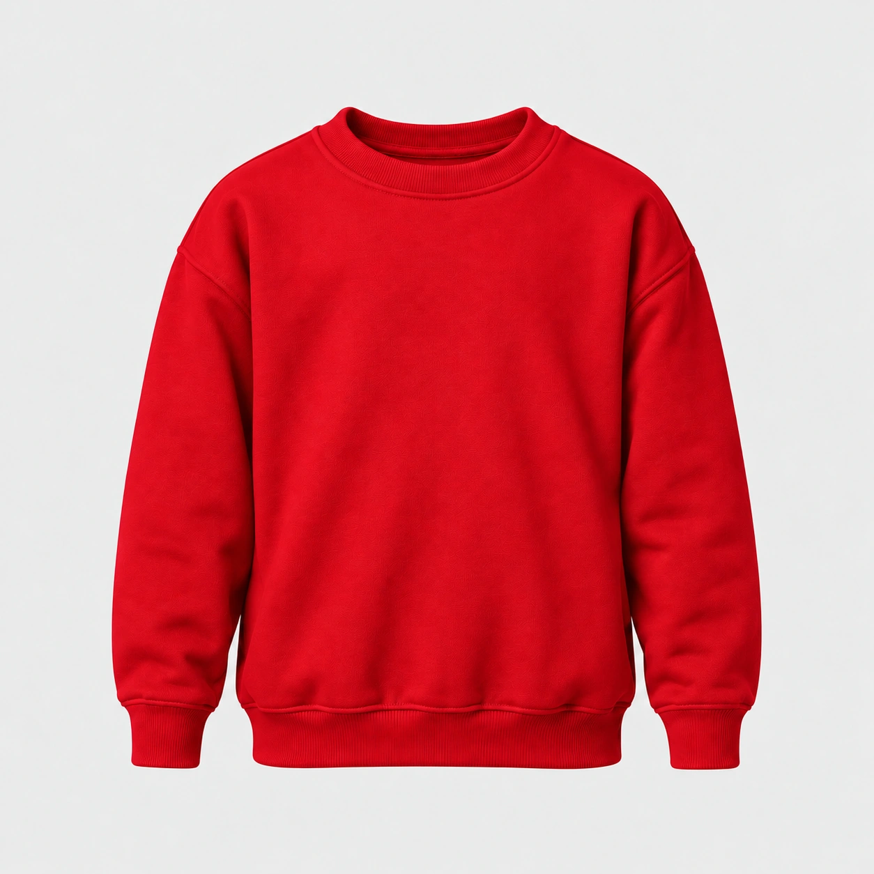 Heavy Blend Youth Crewneck Sweatshirt in Red
