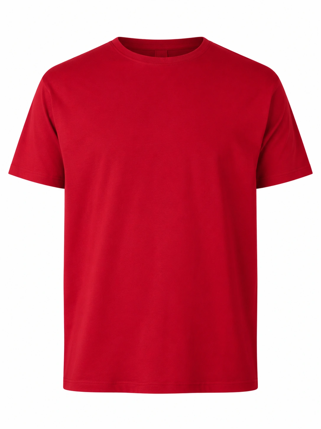 Komfort Stretch T-Shirt in Rot