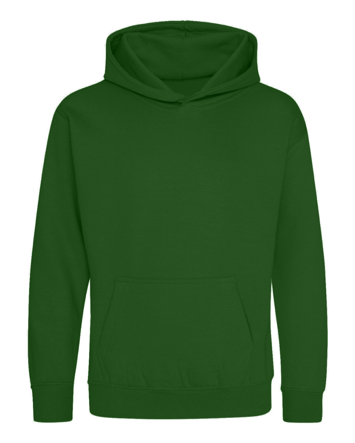 Kids' Hoodie in Bottle Green