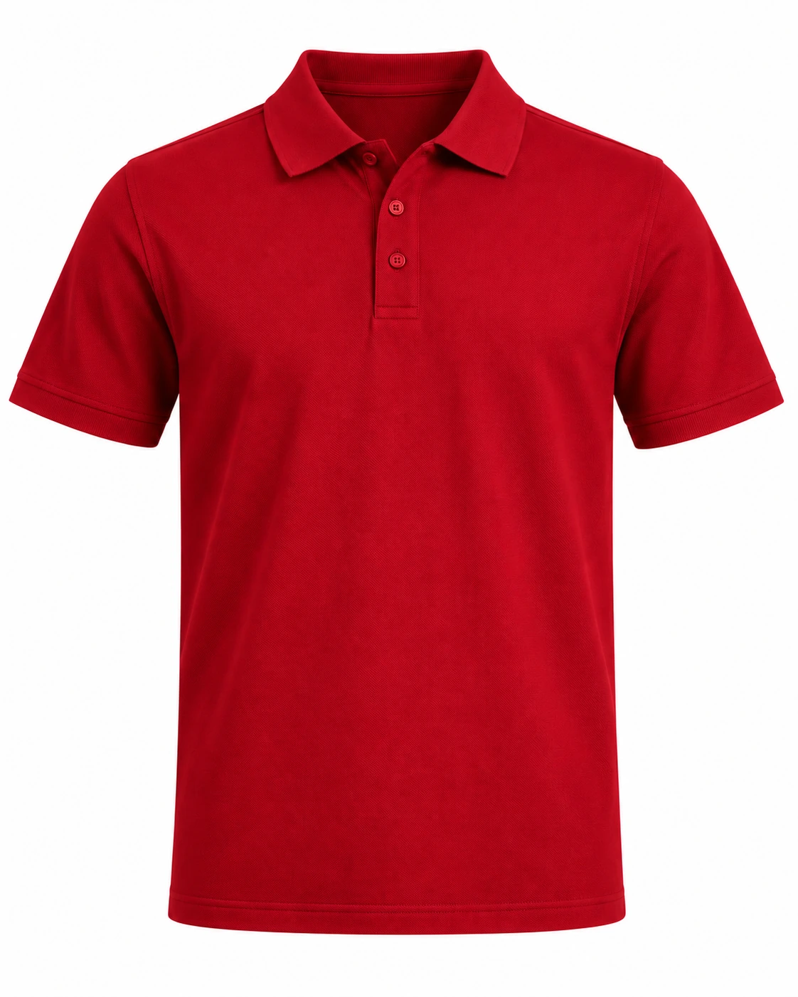 Men’s Polo 60/40 in Fire Red