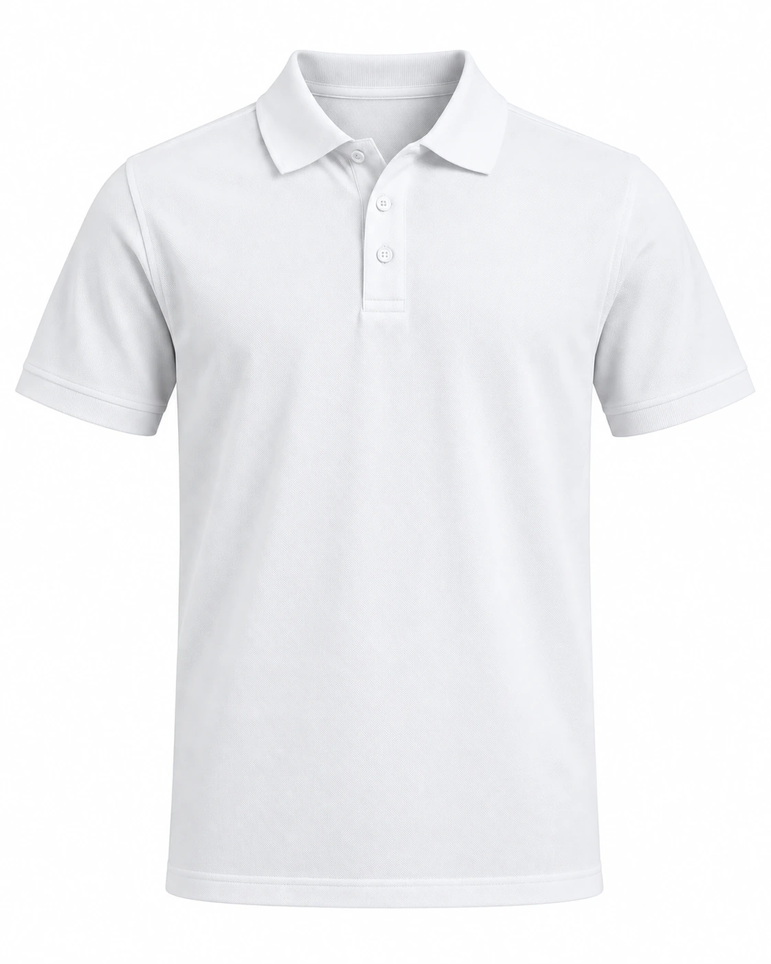 Men’s Polo 60/40 in White