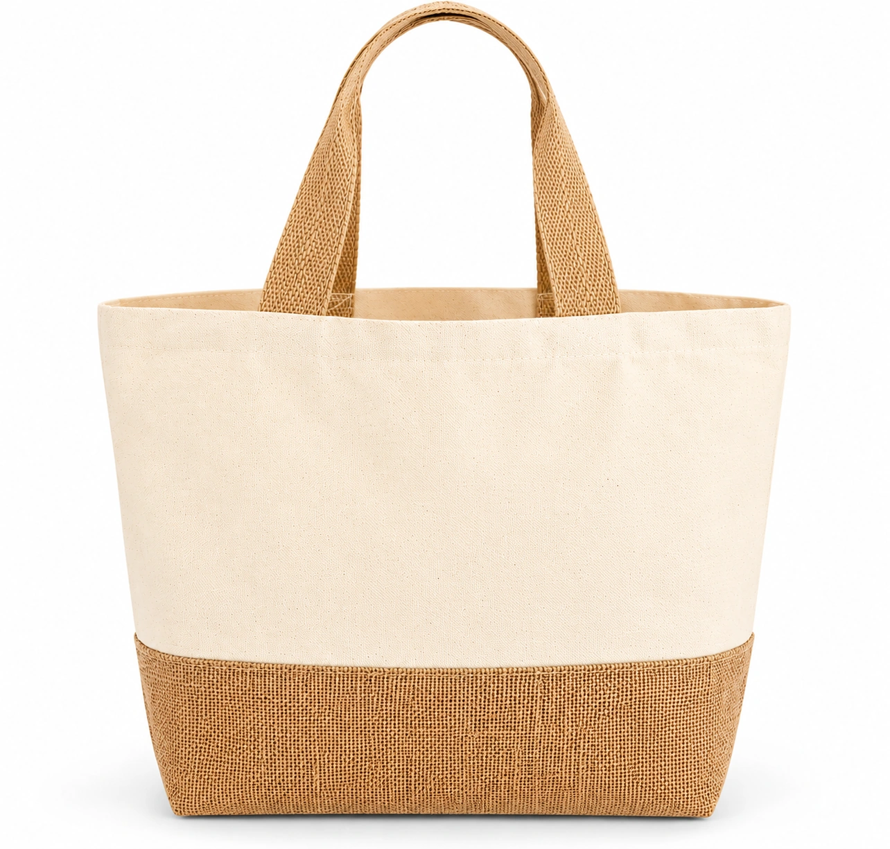 Jute Base Canvas Shopper – Produktansicht